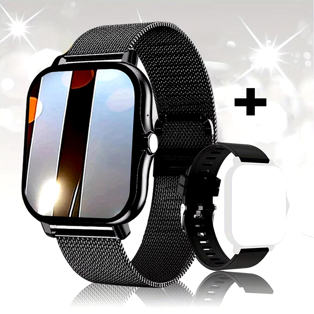 New Smartwatch 1.44-Inch Color Screen Full Touch Custom Dial Smartwatch Bluetooth Talking Fashion Smartwatch Men'S and Women'S