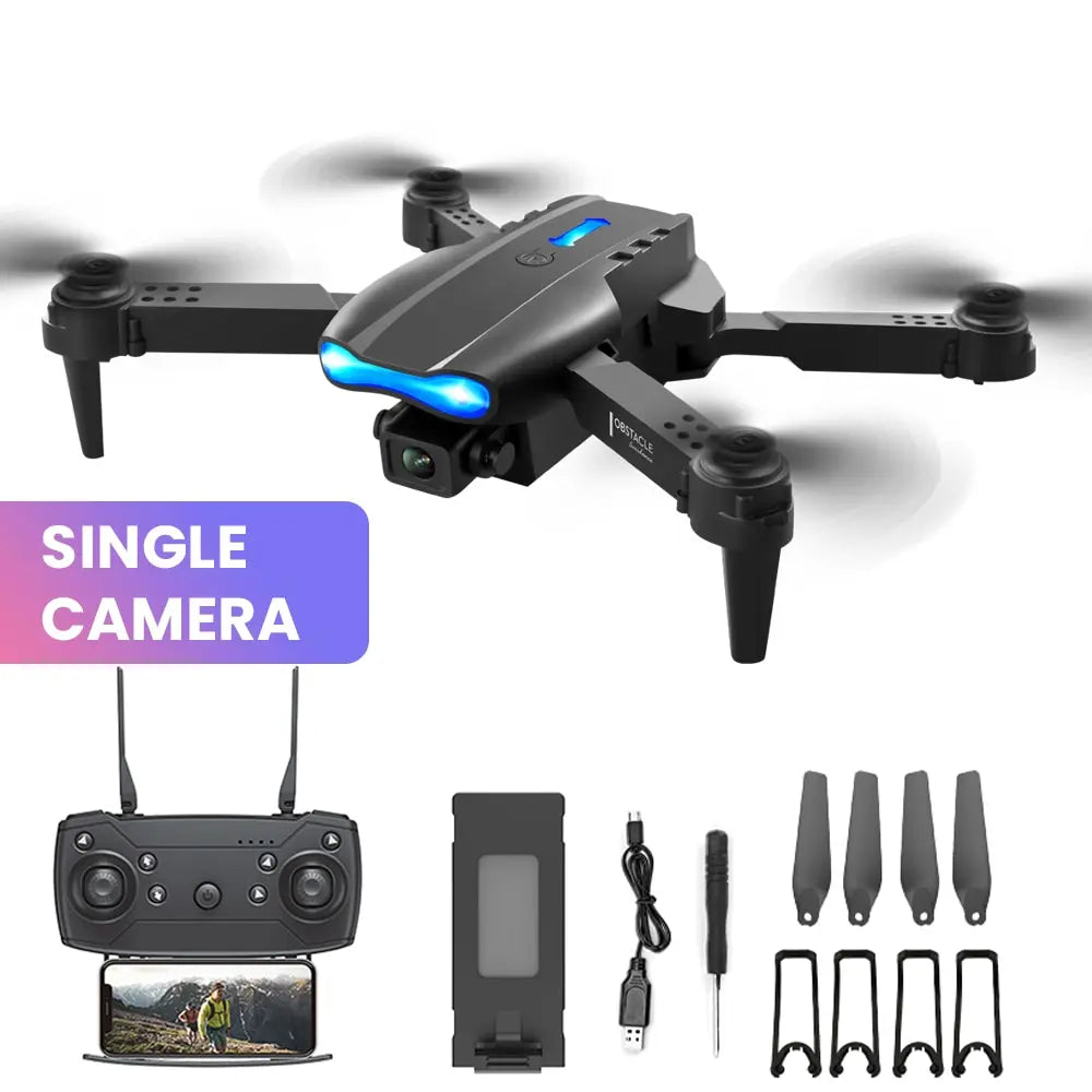 E99 K3 Pro HD 4K Drone Camera High Hold Mode Foldable Mini RC WIFI Aerial Photography Quadcopter Toys Helicopter