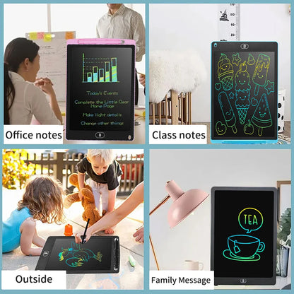 6.5/8.5 Inch LCD Writing Tablet Drawing Board Kids Graffiti Sketchpad Toys Handwriting Blackboard Magic Drawing Board Toy Gift