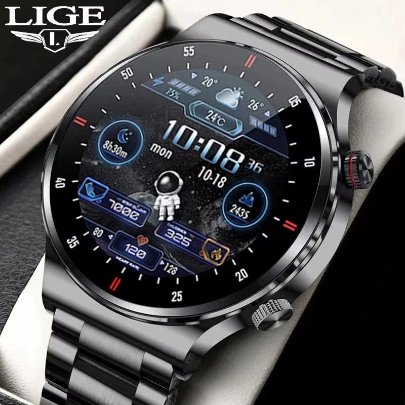 ECG+PPG Bluetooth Call Smart Watch Men 2023 Sports Bracelet NFC Waterproof Custom Watch Face Men Smartwatch for IOS Android