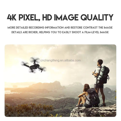 3 Batteries 4K HD Drone X Pro Selfie Camera WIFI FPV GPS Foldable RC Quadcopter