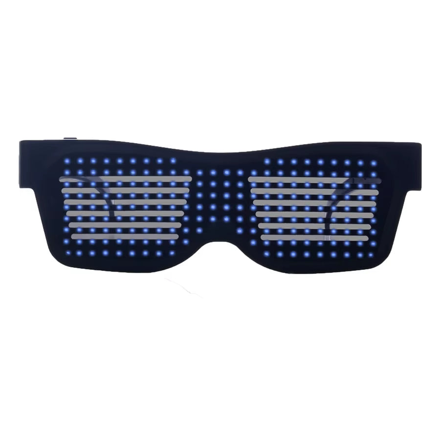 Magic Bluetooth LED Party Glasses APP Control Luminous Glasses EMD DJ Electric Syllables Glow Party Supplies Drop Shipping