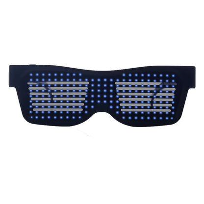 Magic Bluetooth LED Party Glasses APP Control Luminous Glasses EMD DJ Electric Syllables Glow Party Supplies Drop Shipping