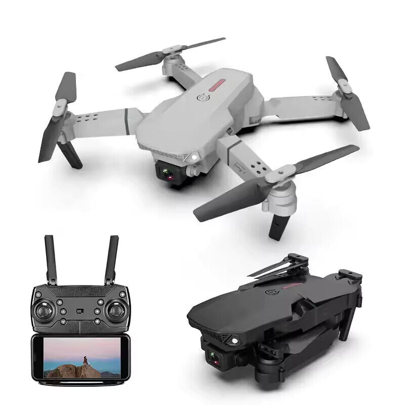 3 Batteries 4K HD Drone X Pro Selfie Camera WIFI FPV GPS Foldable RC Quadcopter